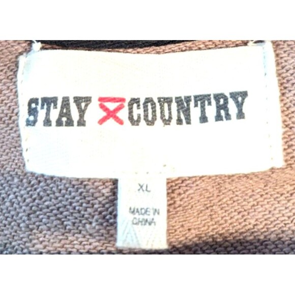 Stay Country women's size xl hoody with embroidery preowned - Picture 7 of 9
